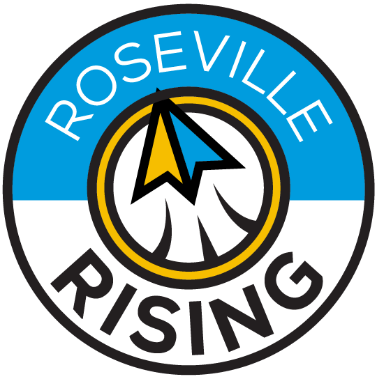 Roseville Rising logo
